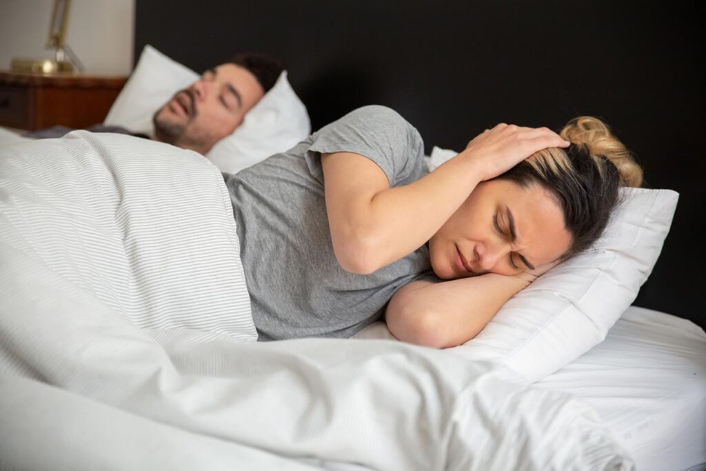 Is snoring keeping your partner awake?